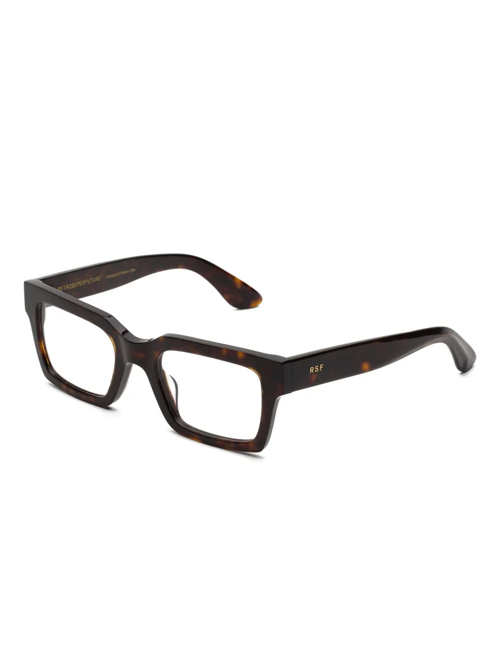 Retrosuperfuture Numero 144 Square-frame Glasses In Black
