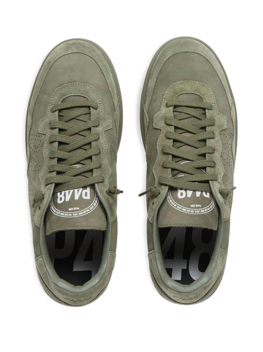 P448 perforated sneakers Groen