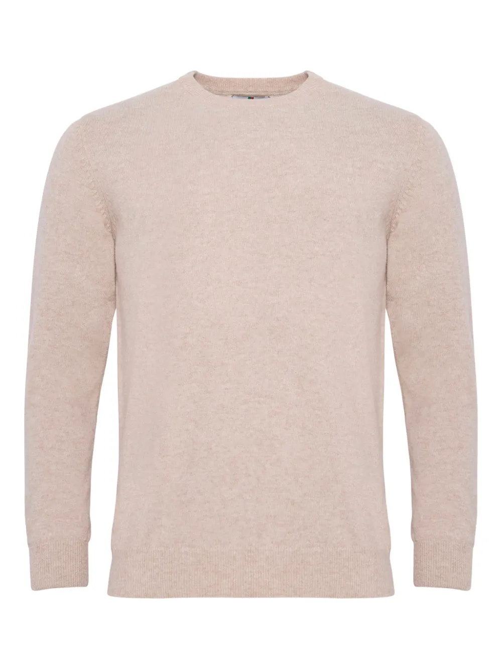 Loja Das Meias Crew-neck Long-sleeves Jersey Sweater In Pink