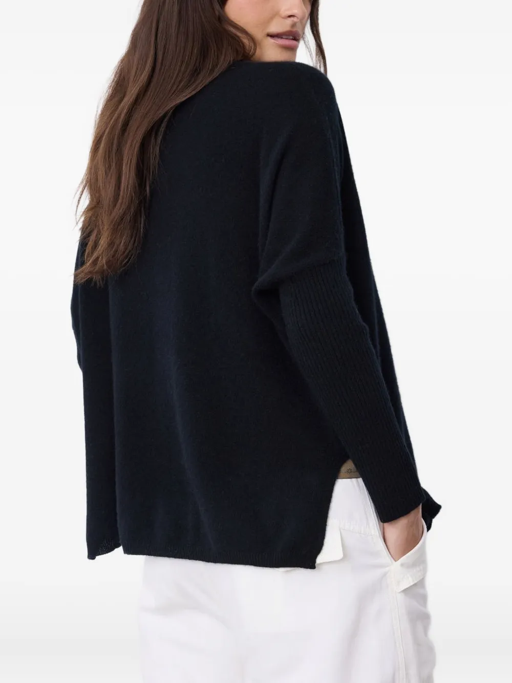 Not Shy Faustine Sweater In Black