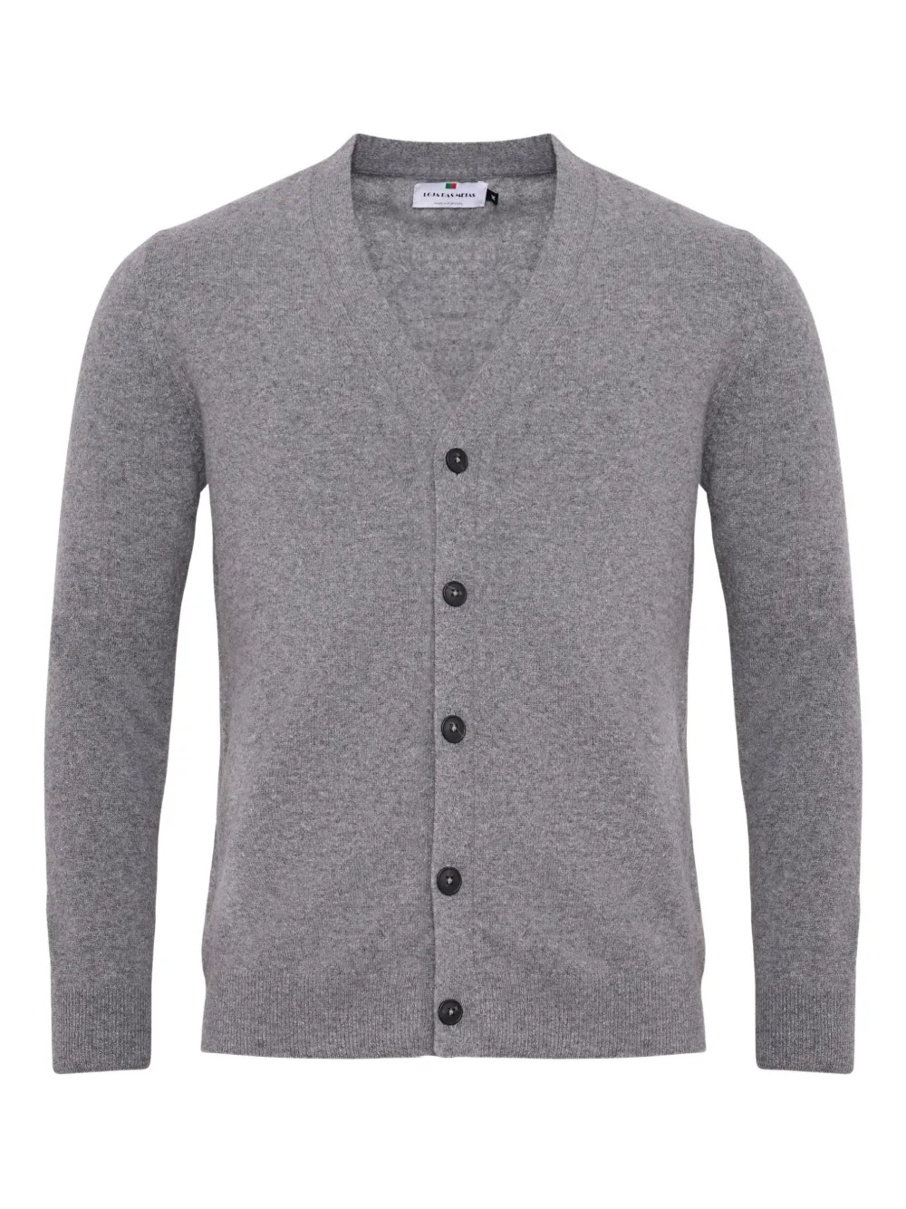 LOJA DAS MEIAS button v-neck cardigan | Grey | Image 1