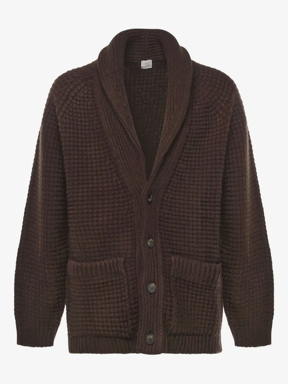 Eleventy buttoned v-neck cardigan | Brown | Image 1