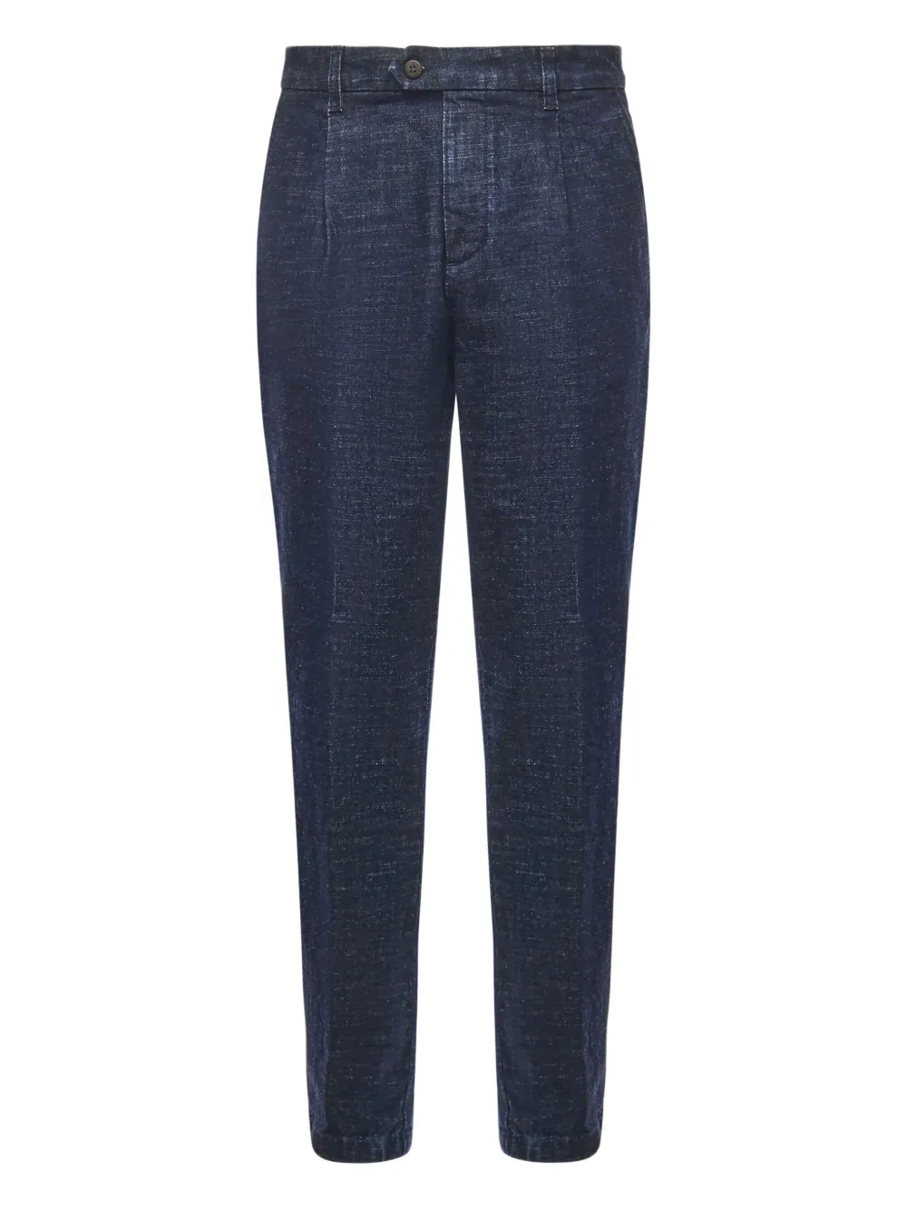 Eleventy pleat-detailed trousers | Blue | Image 1