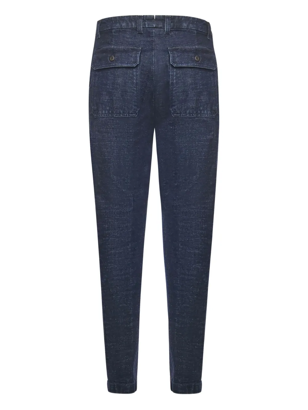 Eleventy pleat-detailed trousers - Blauw