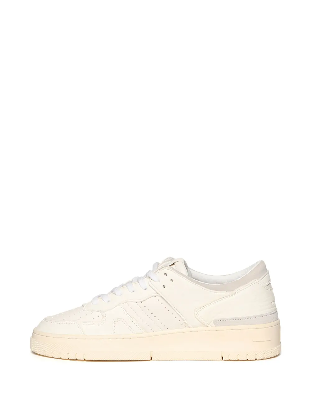 D.A.T.E. Torneo sneakers met vlakken Beige