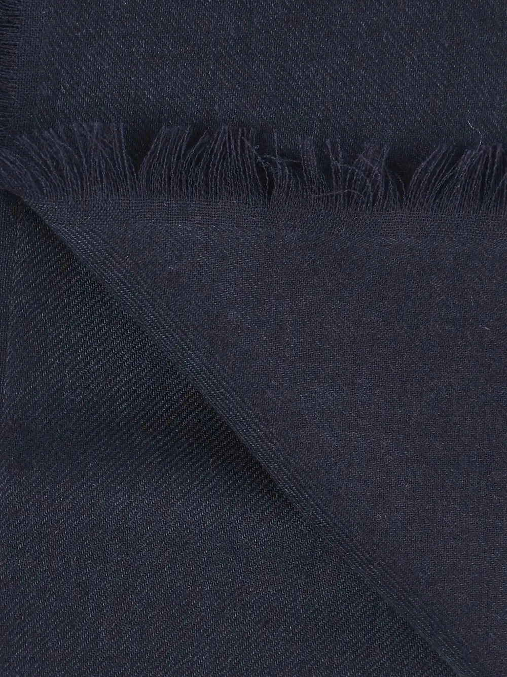 Eleventy Sjaal met franje Blauw