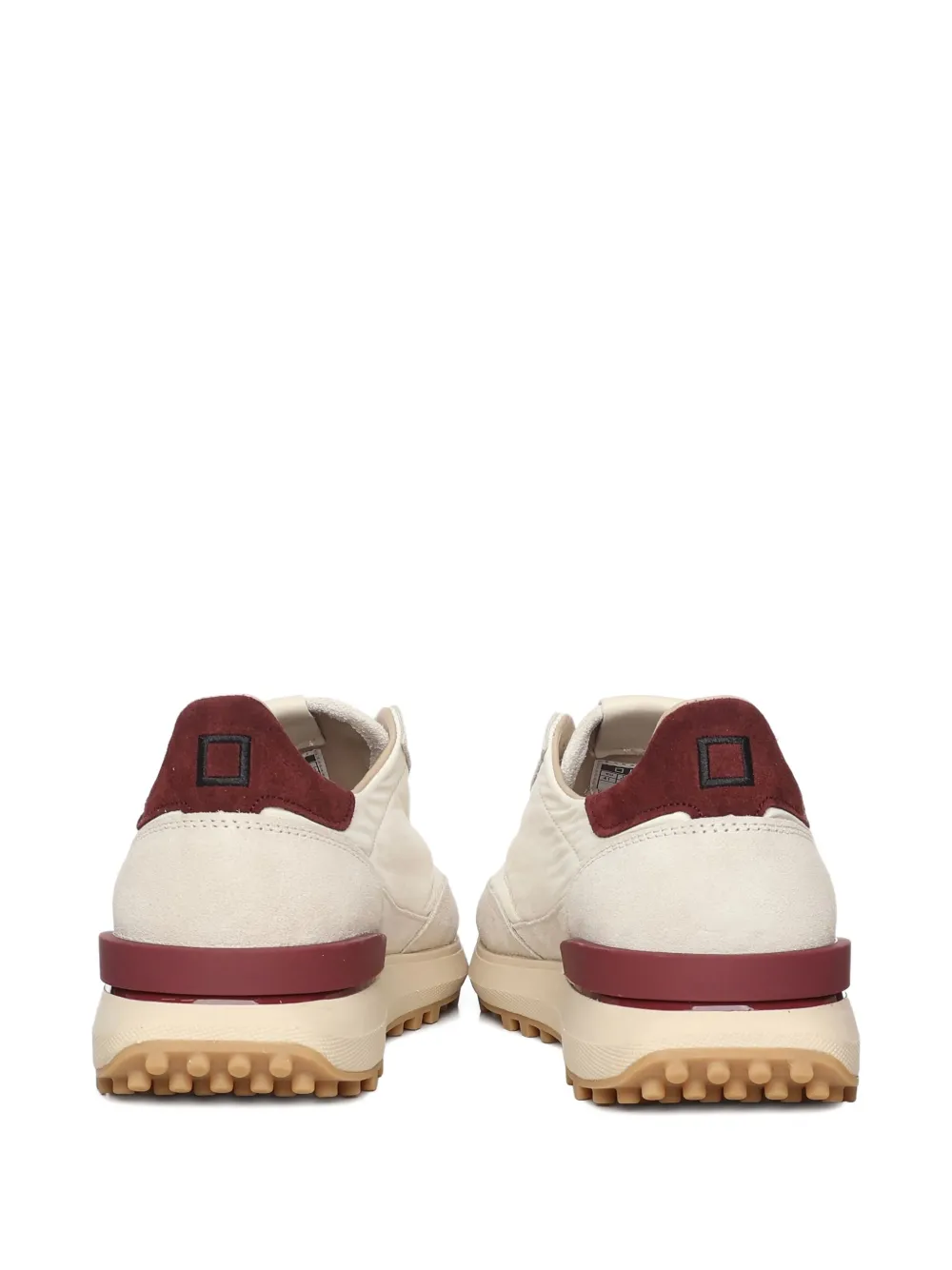 D.A.T.E. Sneakers met vlakken Beige
