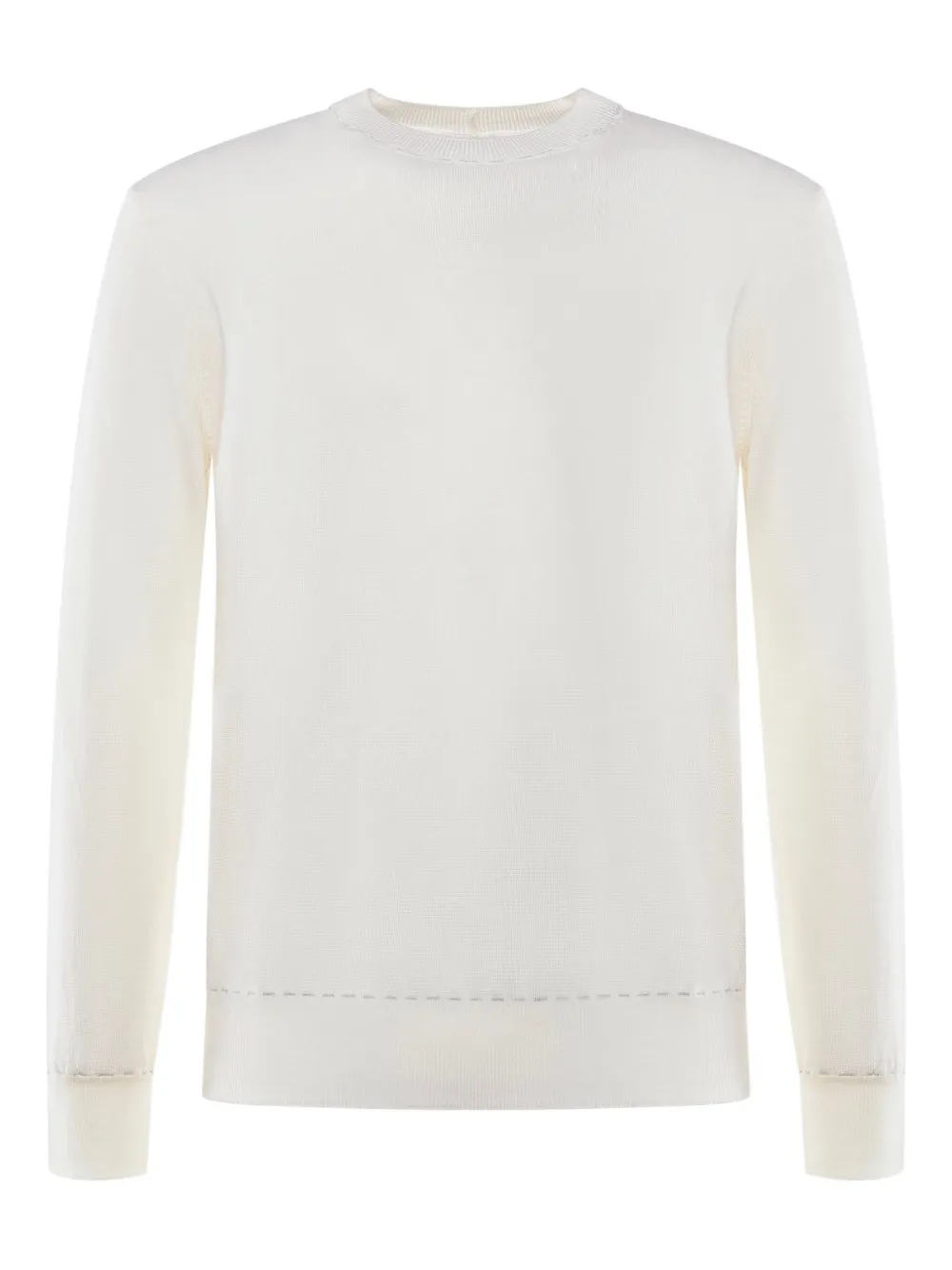 Eleventy suéter con cuello redondo | blanco | Image 1