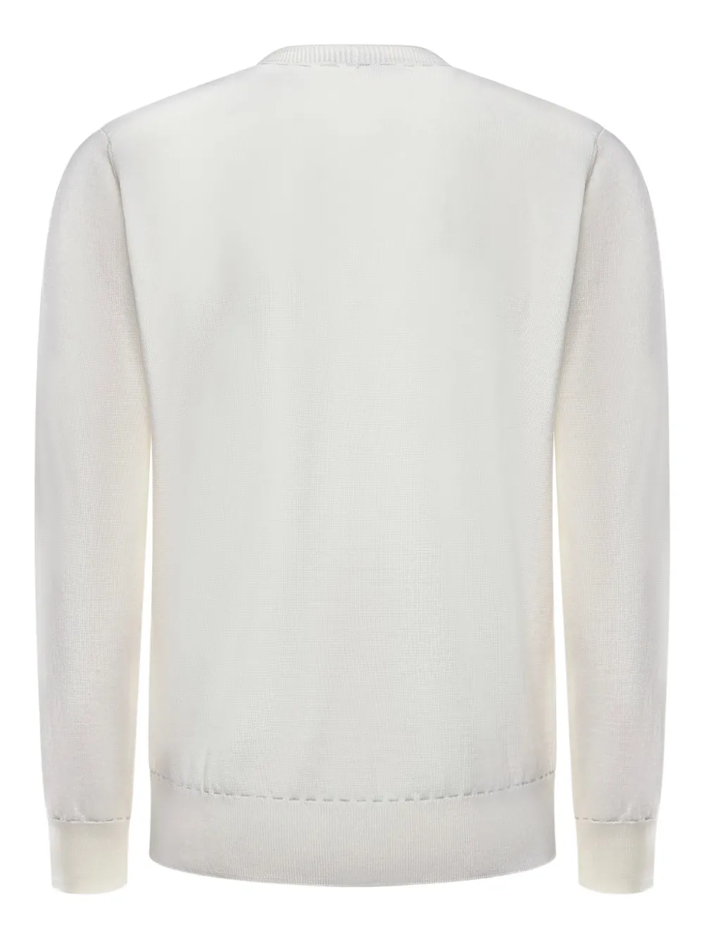 Eleventy crew-neck sweater - Wit