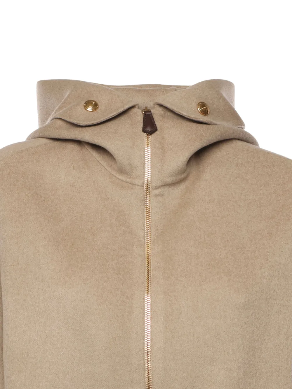 Loro Piana Jas met capuchon Beige