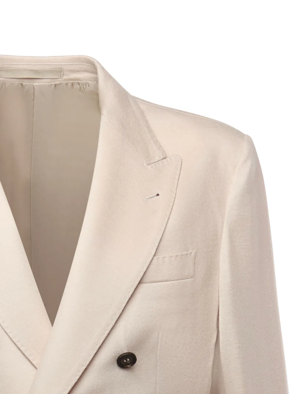 Eleventy Jack met dubbele rij knopen Beige