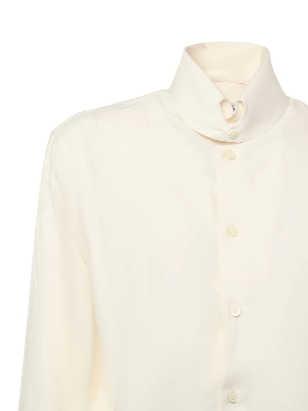 Loro Piana Silk Shirt In Neutral