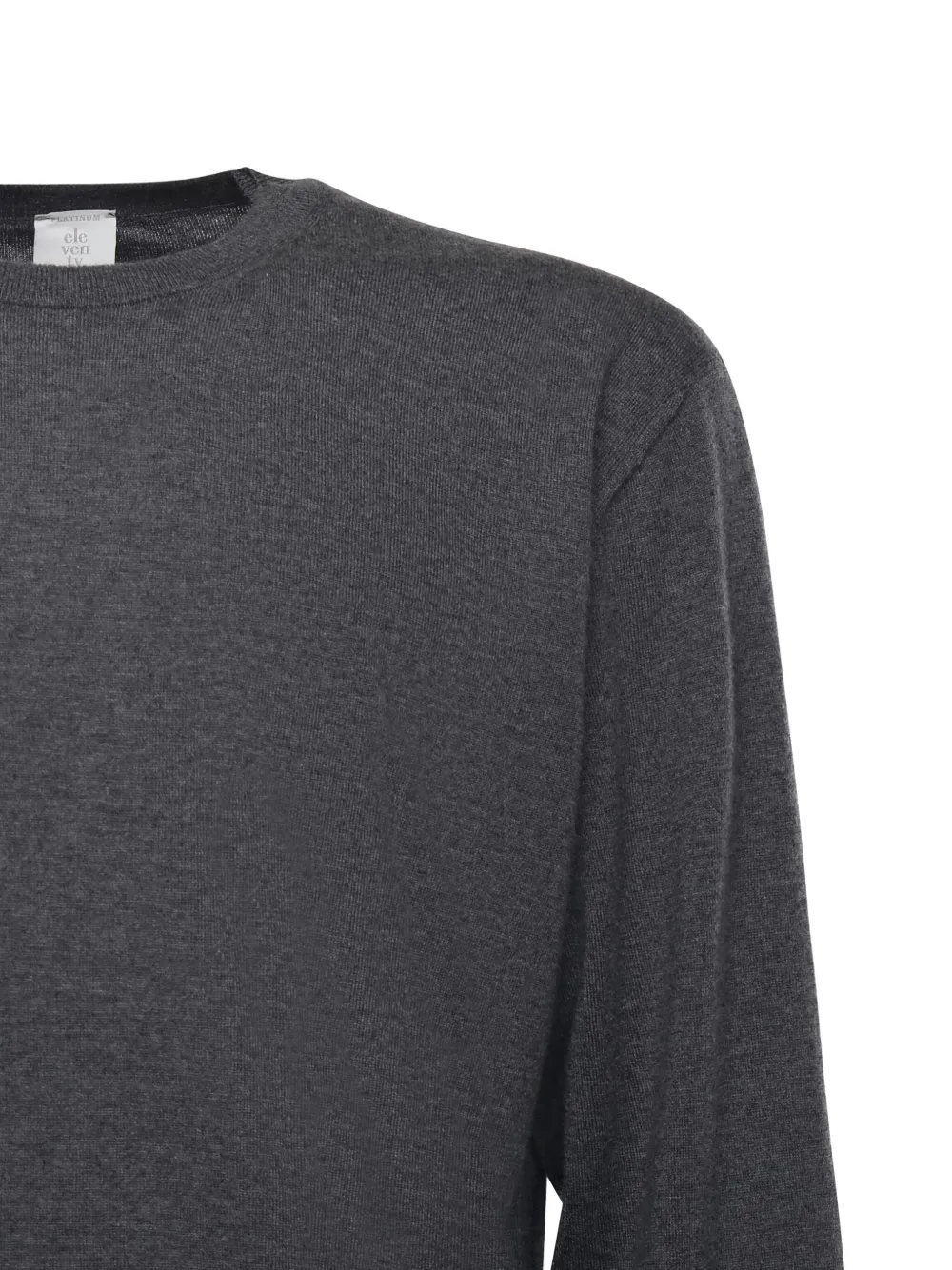 Eleventy Trui met ronde hals Grijs