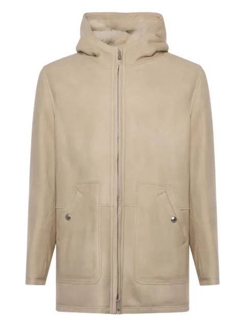 Eleventy zip-up hooded jacket