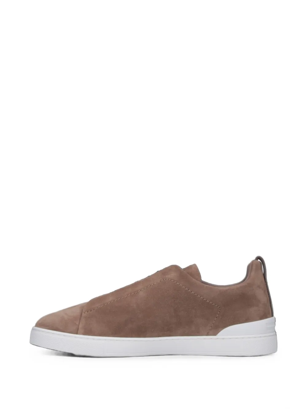 Zegna Sneakers met stiksels Bruin