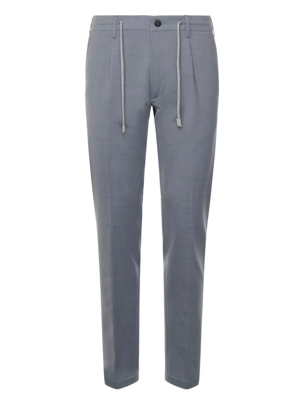 Eleventy drawstring-waist pants - ブルー Eleventy drawstring-waist pants - ブルー