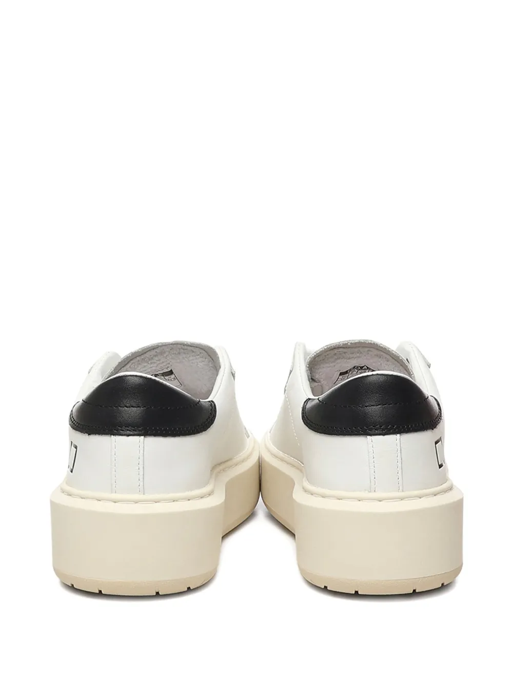 Date Leather Sneakers In Animal Print