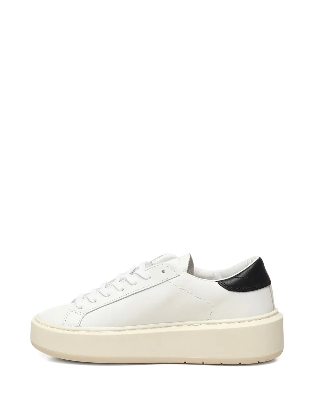 Date Leather Sneakers In Animal Print