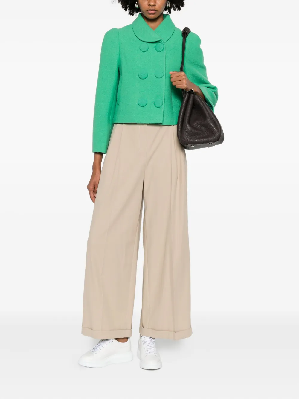 LOEWE Plooibroek - Beige