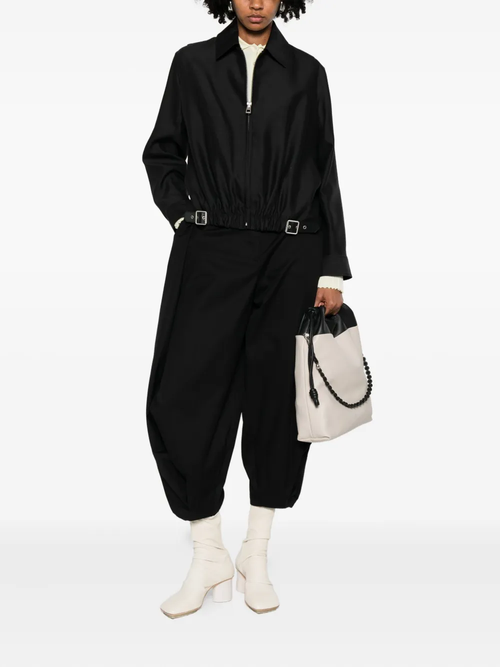 LOEWE buckle zip-fastening jacket | Fitted Jackets | Image 2