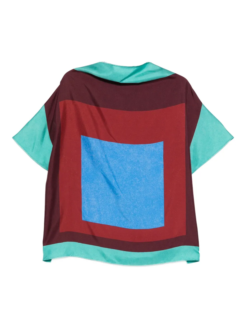 LOEWE Top con stampa geometrica - Verde