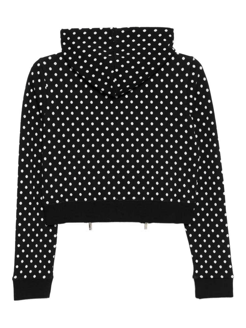 Rokh Broken hoodie - Zwart