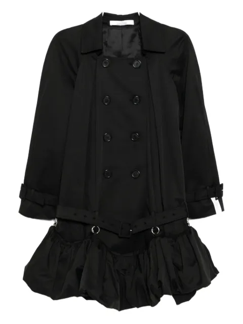 Rokh puff-hem dress
