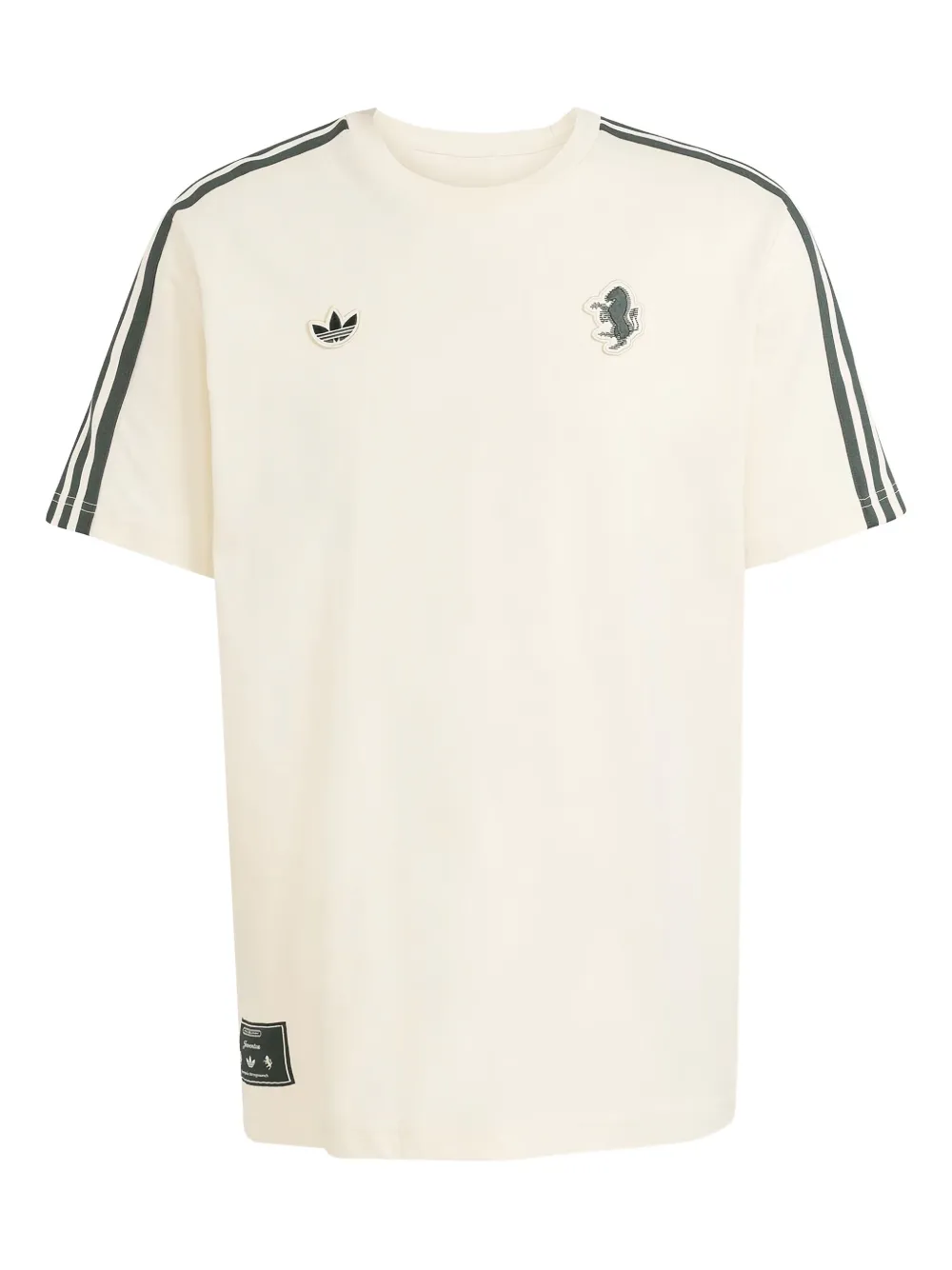 adidas side-stripes T-shirt | Neutrals | Image 1