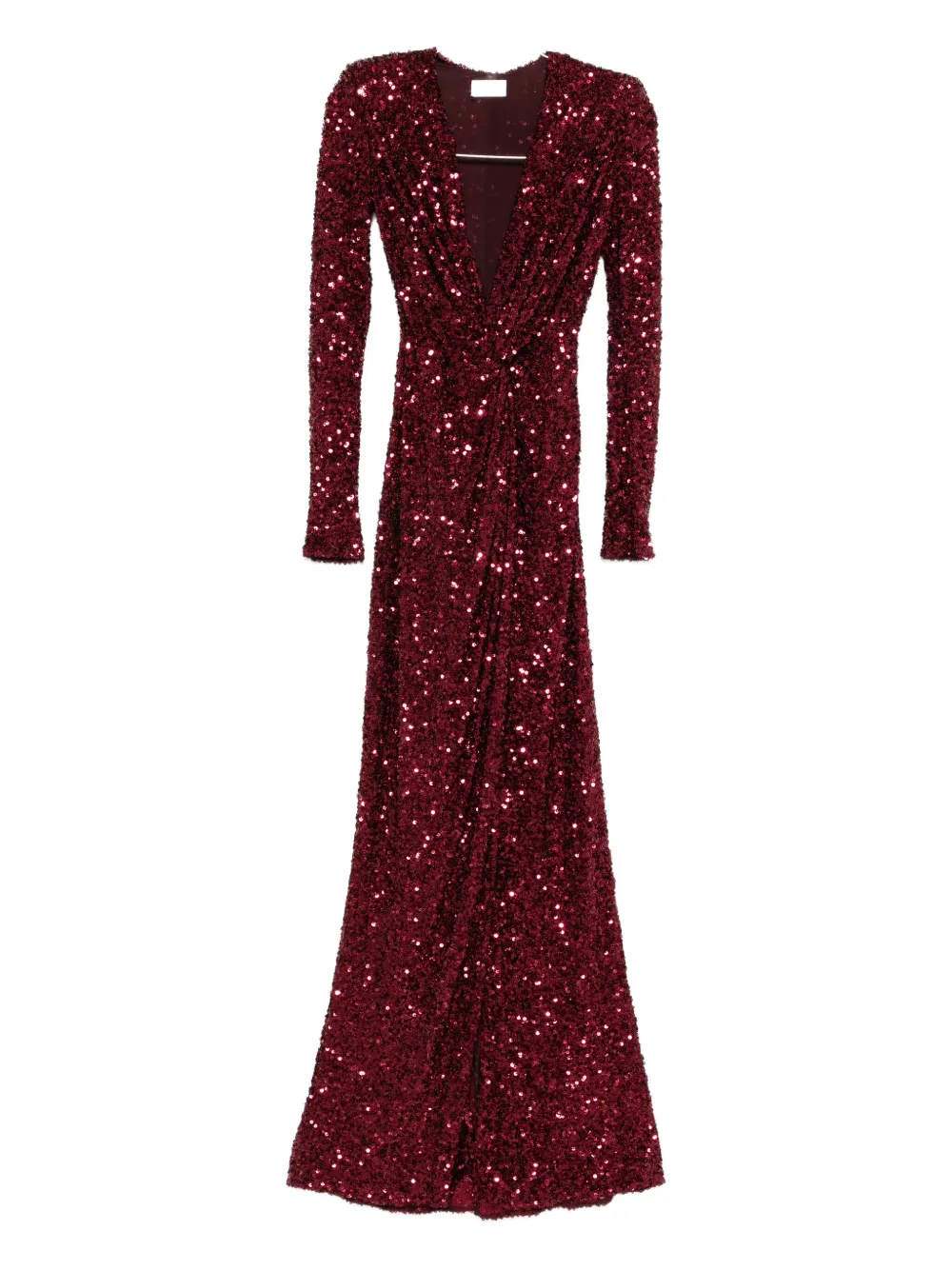Elisabetta Franchi sequinned gown dress | Red | Image 1