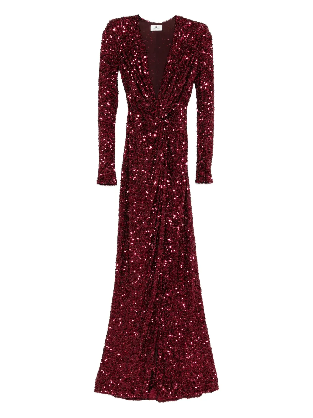 Elisabetta Franchi sequinned gown dress | Red | Image 1
