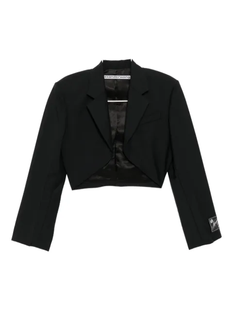 Alexander Wang blazer con parche del logo