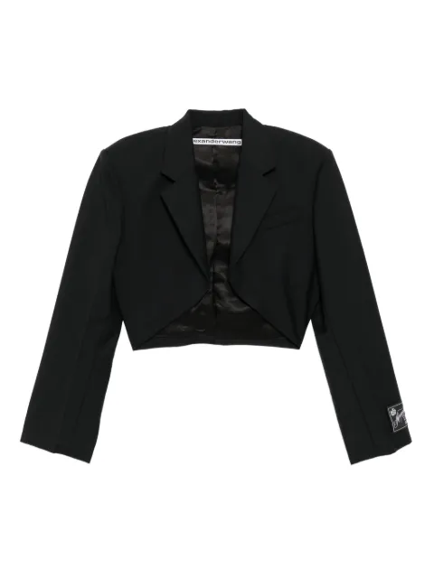 Alexander Wang logo-patch blazer