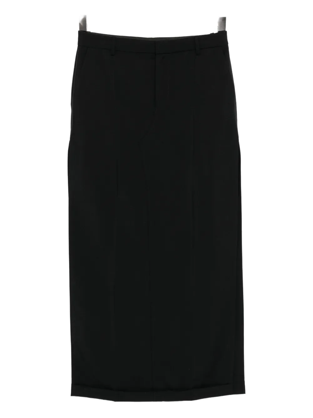 Alexander Wang Tailored Maxi Skirt In Black