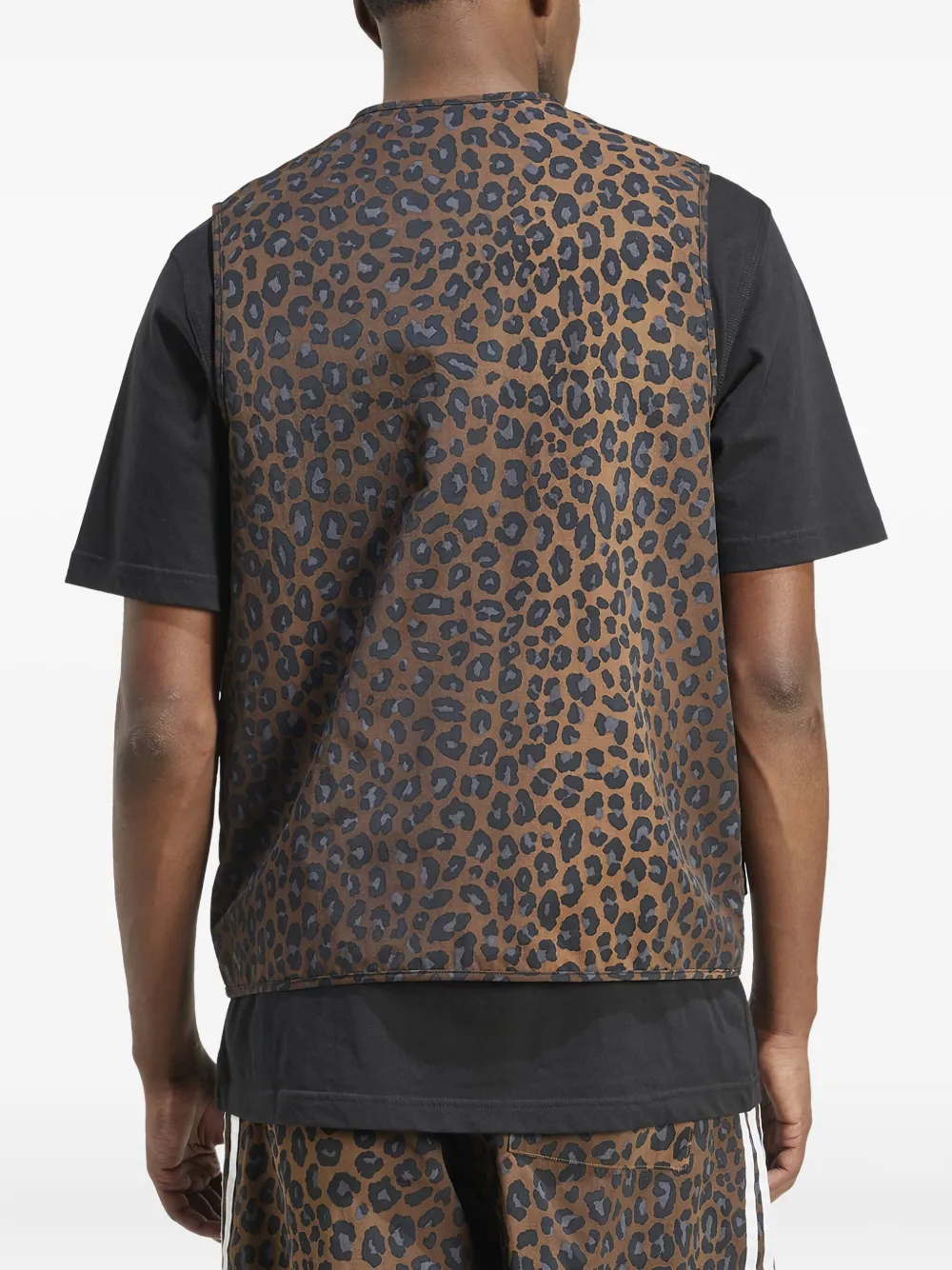 adidas leopard-print gilet | Waistcoats & Gilets | Image 2