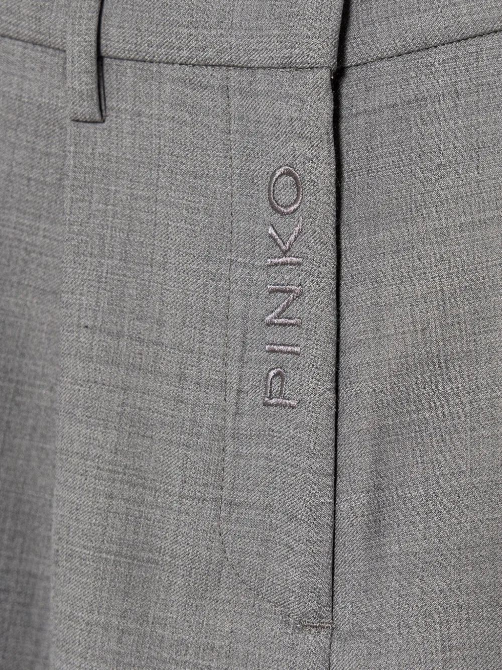 Pinko Kids Broek met geborduurd logo Grijs