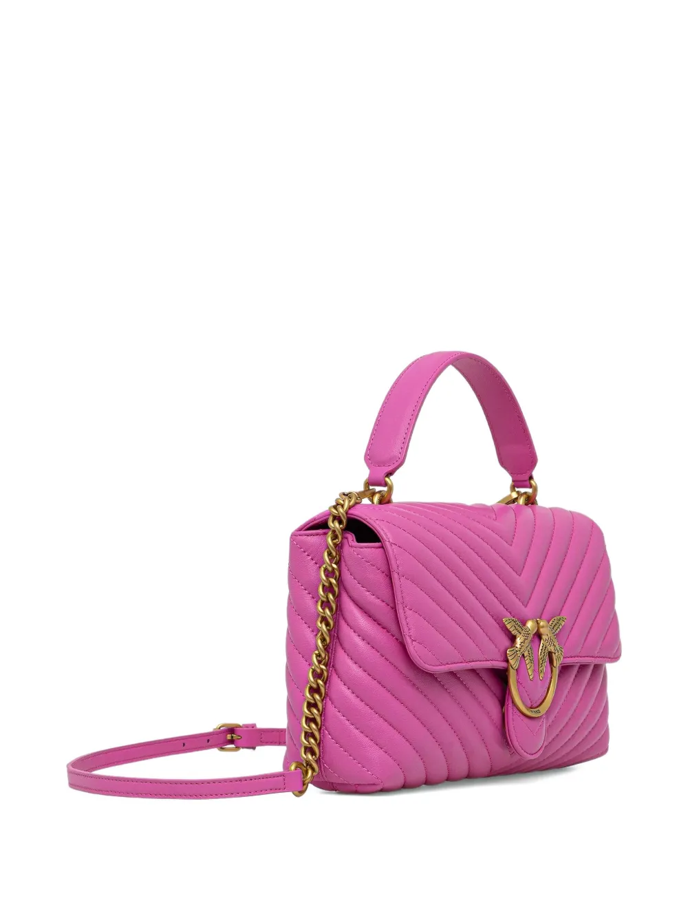 PINKO Love Pady Puff mini-tas Roze