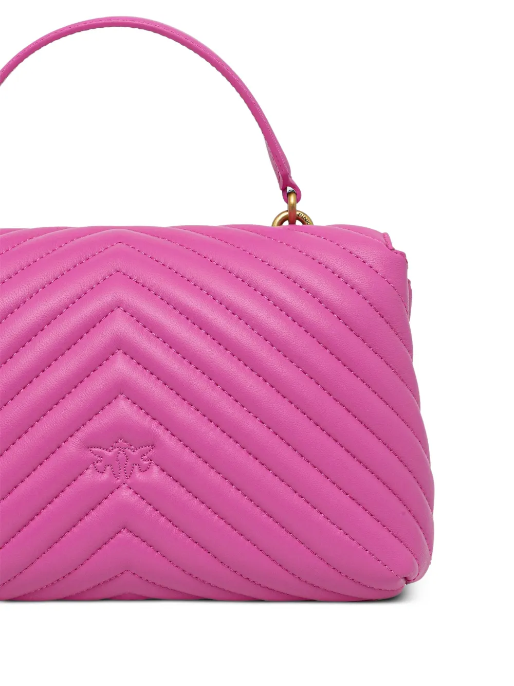 PINKO Love Pady Puff mini-tas Roze