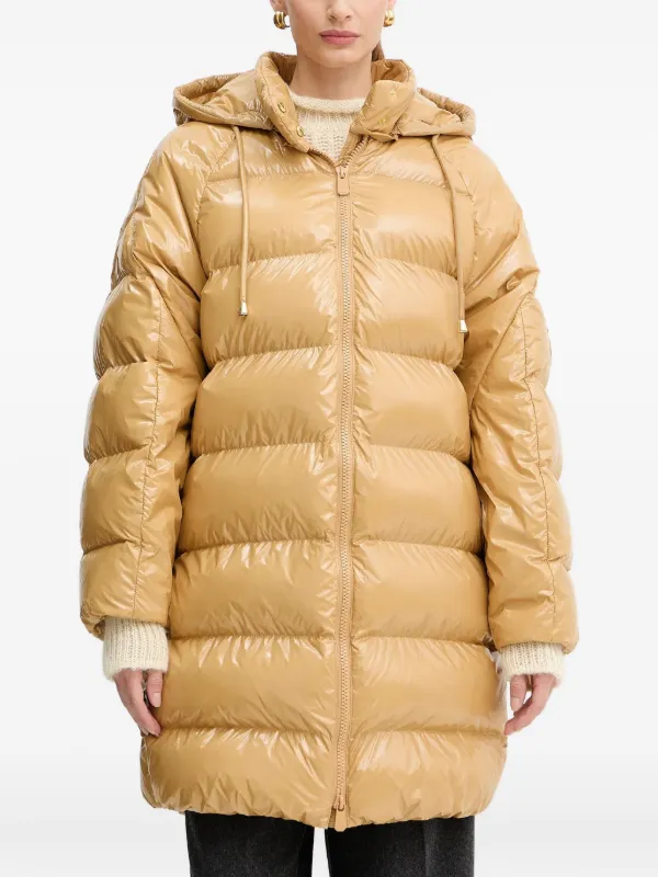 PINKO Burro Padded Jacket Neutrals FARFETCH SG