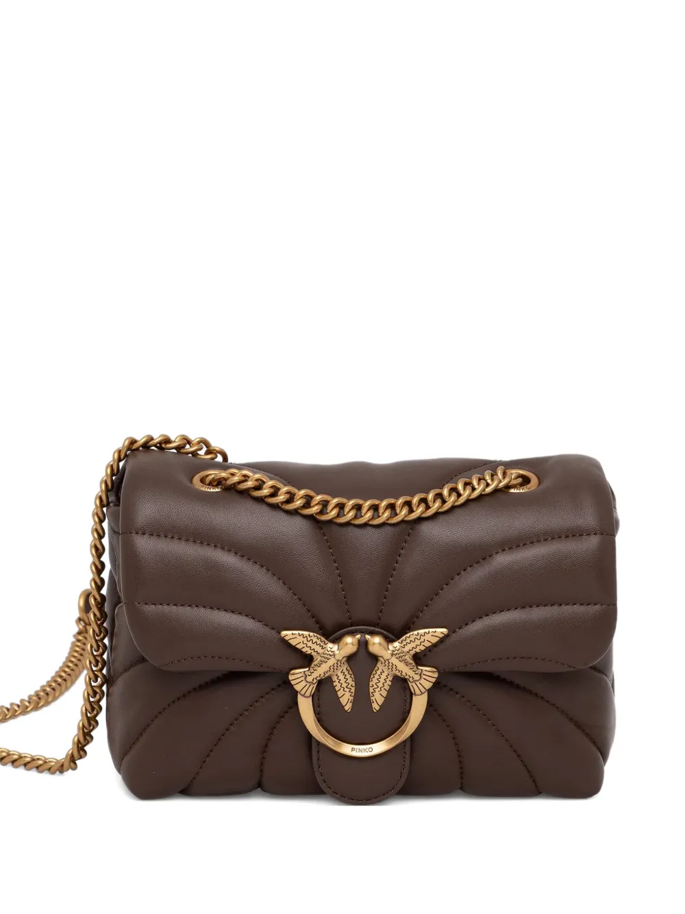 PINKO Love Puff cross body bag - Marrone