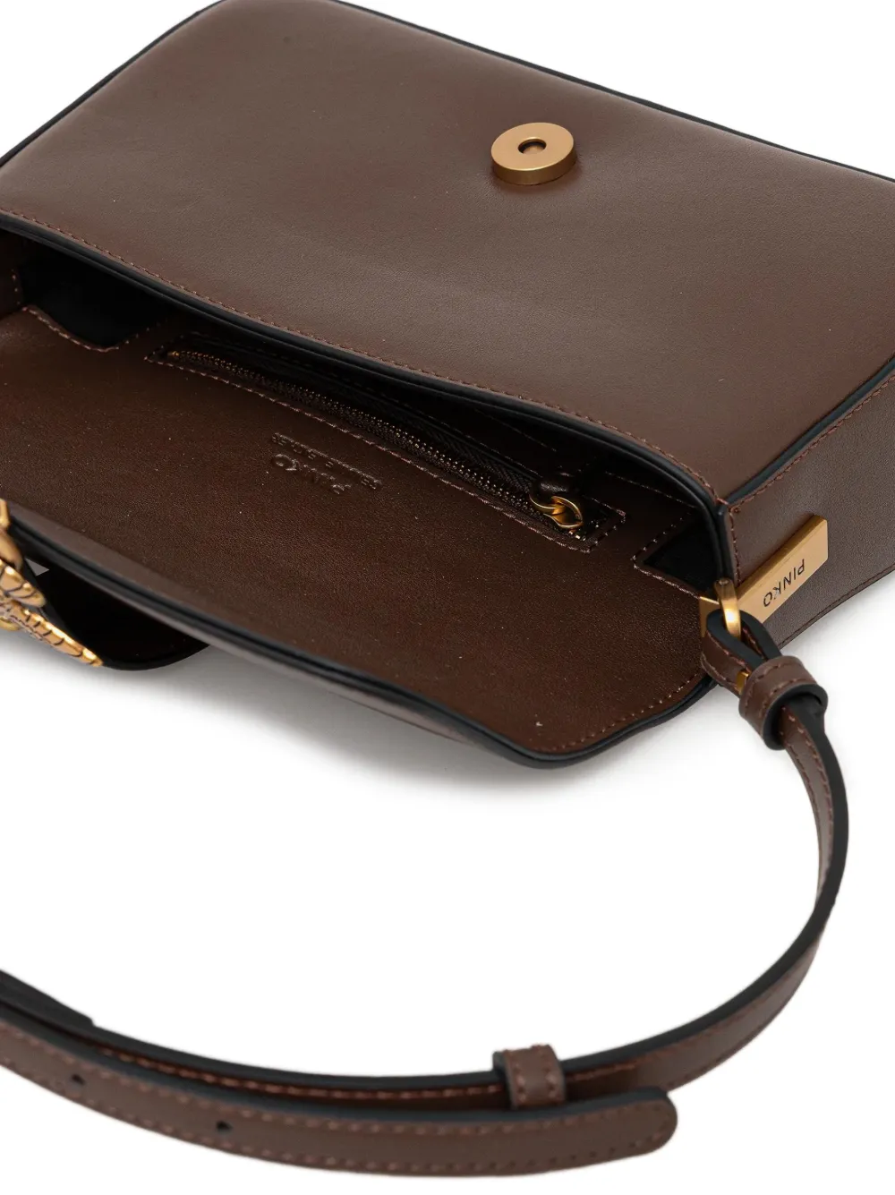 PINKO Love crossbodytas Bruin