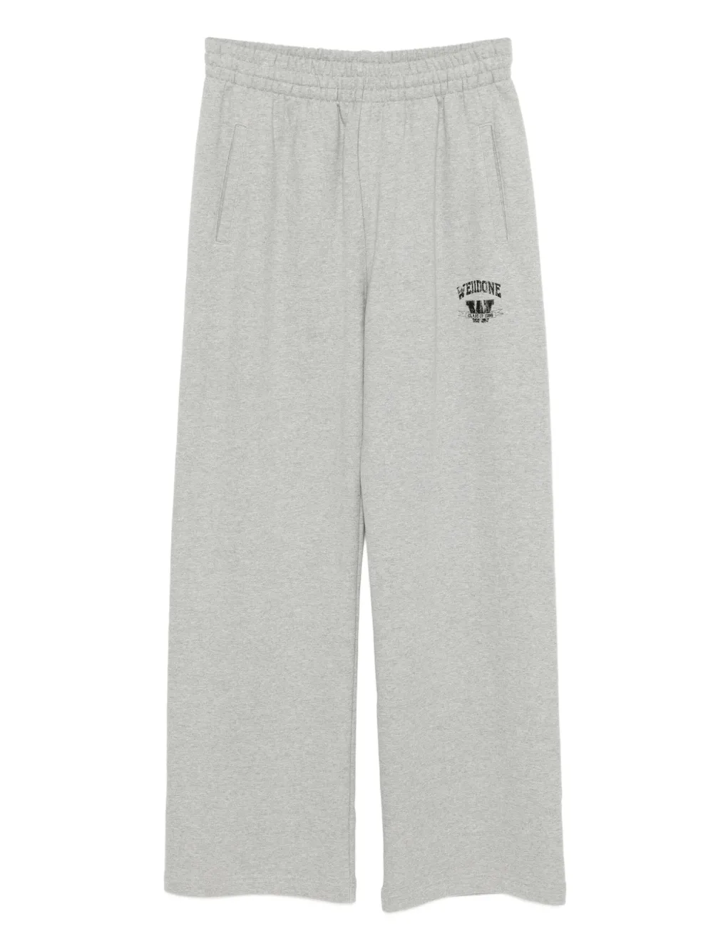 We11done Hose mit Logo-Print | Grau | Image 1