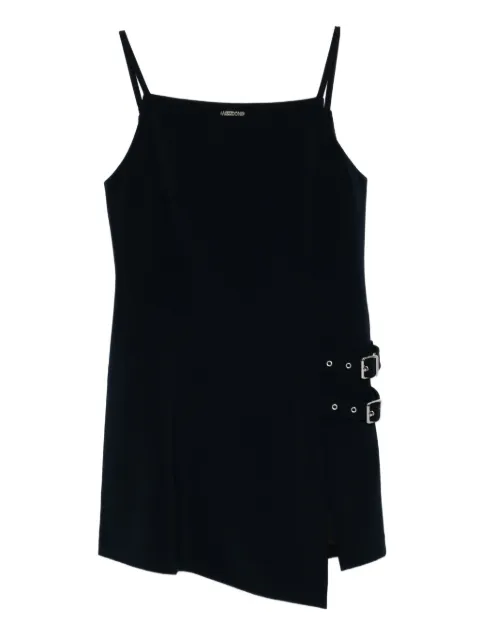 We11done vestido con placa del logo