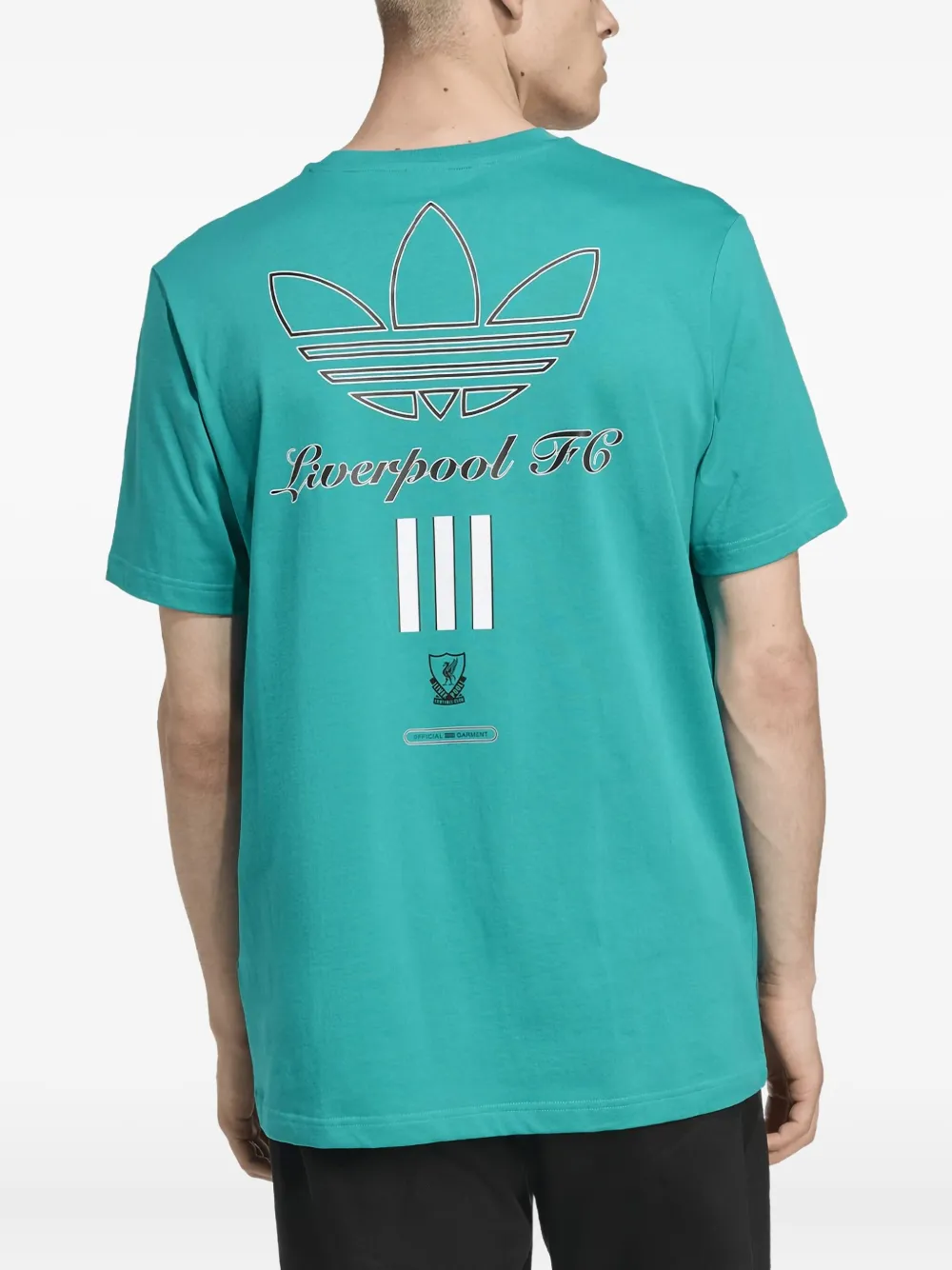 Adidas logo T-shirt - Blauw
