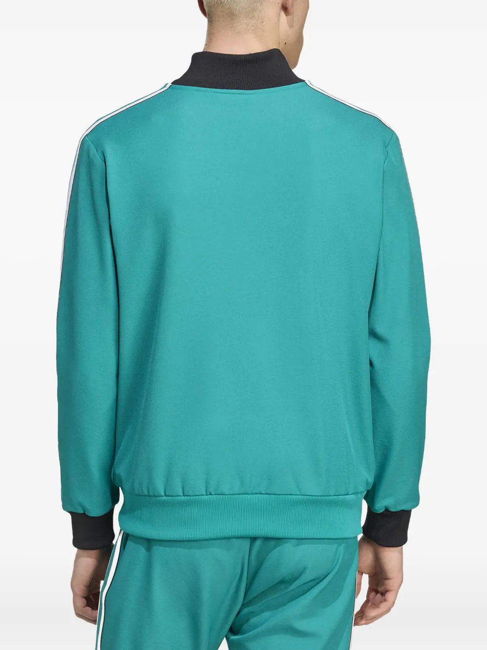 Adidas logo-patch sweatshirt - Groen