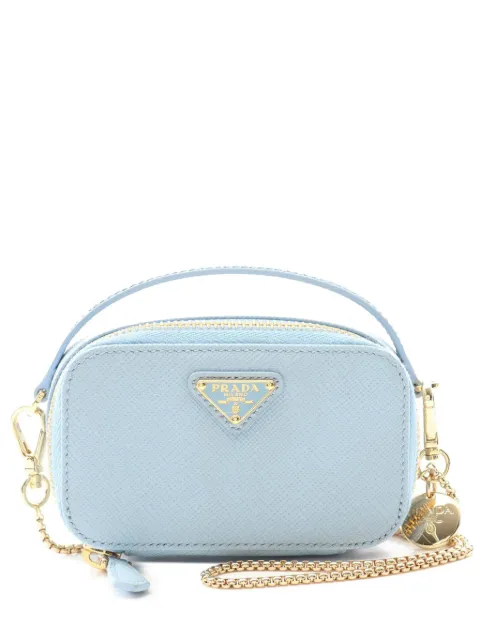 Prada Pre-Owned 2013-2025 Mini Saffiano Pouch satchel