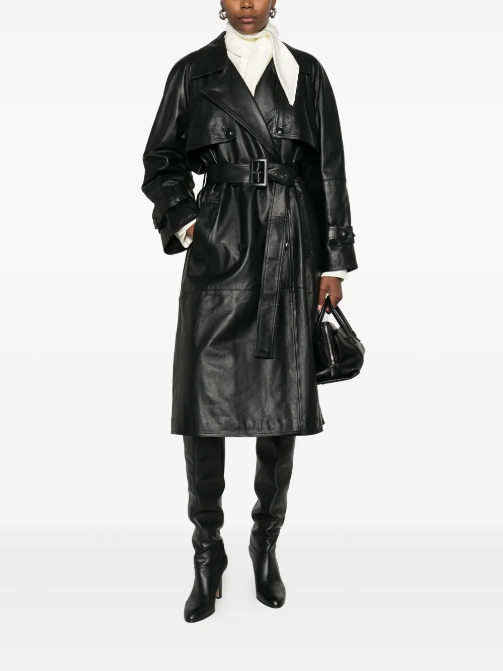 Marella belted jacket | Leather Jackets | Image 2