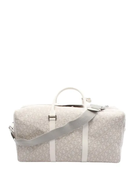 Christian Dior Pre-Owned 2022 Oblique Canvas Lingot 50 travel bag