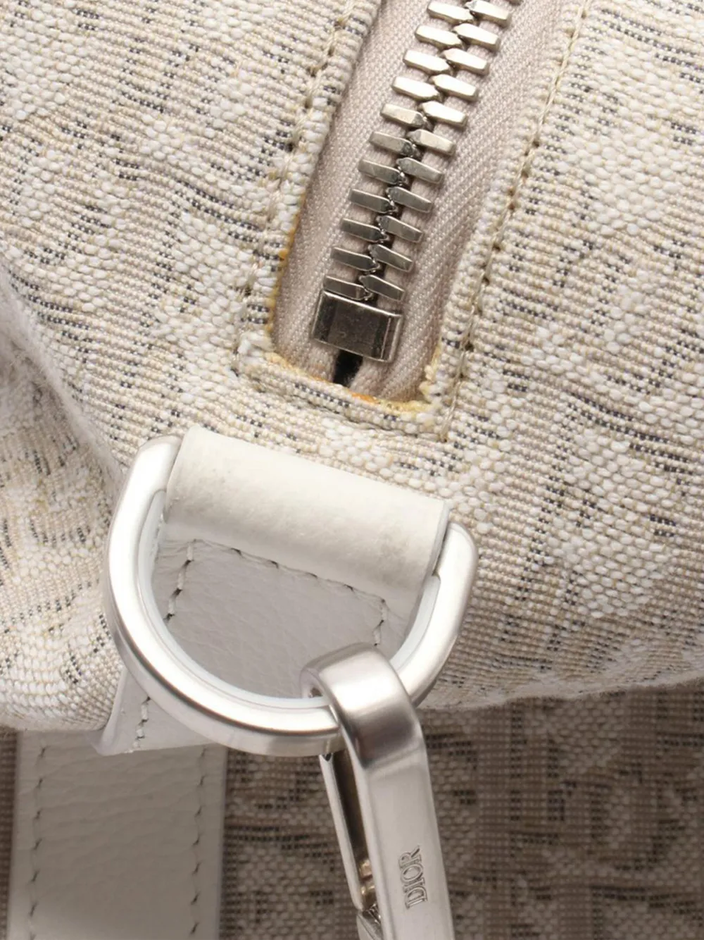 Christian Dior Pre-Owned شنطة سفر 'أوبليك كانفا لينغو 50' 2022 | كلاسيكيات | Image 2