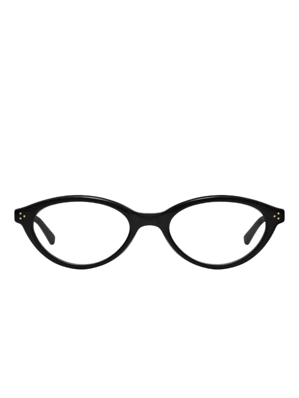 GENTLE MONSTER ジェントルモンスター TAKION ブラック Gentle Monster Takion 01 メガネフレーム | ブラック | FARFETCH JP