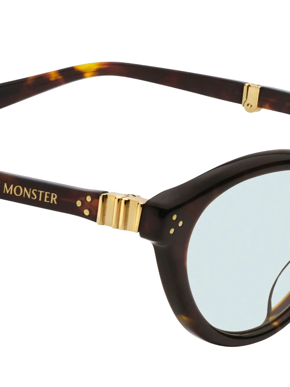 Gentle Monster Takion T1 zonnebril met cat-eye montuur Groen